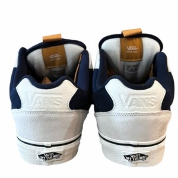 Vans Mens Chukka Push‎ Shoes Size 10 Blue Tan White New main image 5